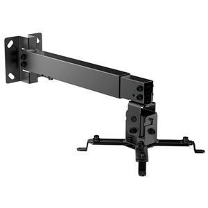 Soporte Video Beam Proyector para Pared/Techo, TECHGO SPP-01, Negro