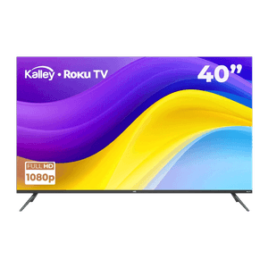 Televisor Kalley 40" Smart TV HD K-RTV40FHD Roku Negro