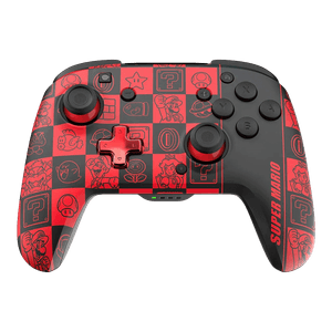Control Inalambrico PDP Nintendo Switch Rematch Glow Super Icon Negro