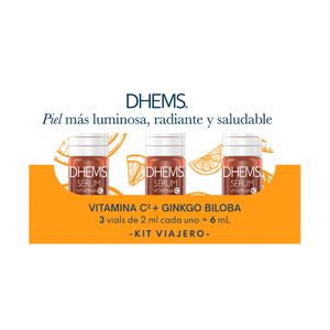 Kit Viajero Sérum Vitamina C  3und - Dhems