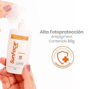 Sunface Aqua Antipigment SPF50 - Pharmaderm