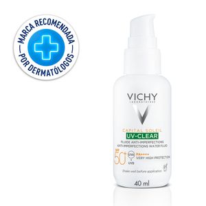 Capital Soleil UV Clear SPF 50+ Protector Solar 40ml - Vichy