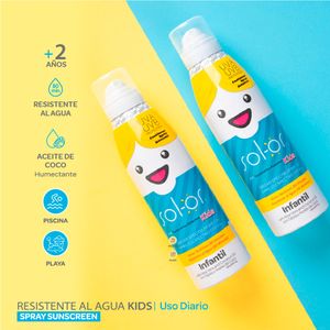 Kids Broad Spectrum Spf 50+ Continuous - Solor