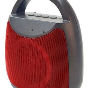 Parlante Portatil Rgb Led F60 Bluetooth Recargable Tws Rojo