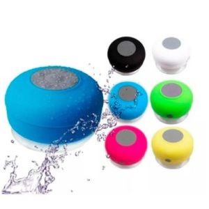Parlante Bluetooth Para Ducha Resistente Al Agua Azul