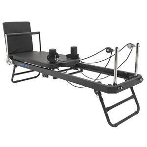 Cama De Pilates Institucional Evolution Fitness Reformer Acero Bk