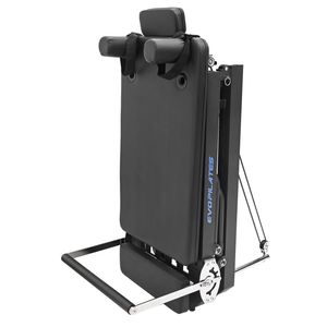 Cama De Pilates Institucional Evolution Fitness Reformer Acero Bk