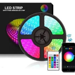 Cinta De Luz Led 5 Metros, Control, 16 Colores