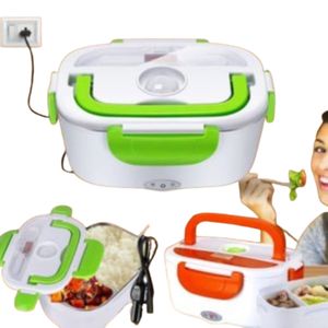 Porta Comidas Lonchera Electrica Lunch Box Rosado