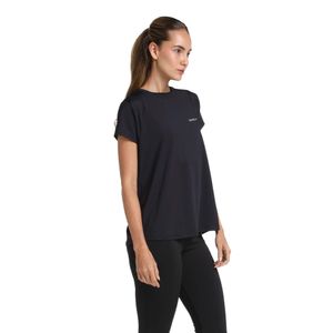 Camiseta Manga Corta Oversize Sleek Night Mujer