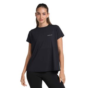 Camiseta Manga Corta Oversize Sleek Night Mujer