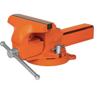 Tornillo de banco 4" tipo europeo de hierro nodular Truper TA-4-L