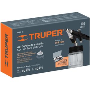 Pistola aerográfica de succión Truper