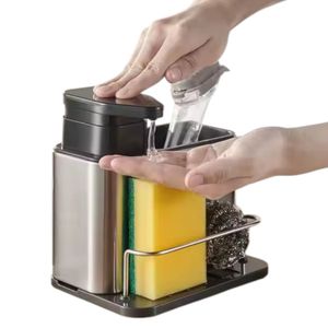 Dispensador De Jabon Con Soporte Para Cocina