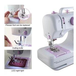 Maquina De Coser Portatil Con Puntadas Multiple Y Accesorios