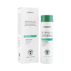 Shampoo Cabello Graso Biofolic - Biohealthy