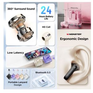 Auriculares Inalámbricos Monster XKT12 – Morado