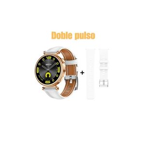 Reloj inteligente Mobulaa GT4 Mini Pantalla AMOLED – Blanco