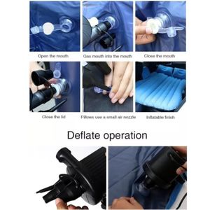Colchon Inflable Para Carro Portatil Practico Y Duradero