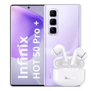 Celular Infinix Hot 50 Pro + 256GB/8GB RAM – Lila