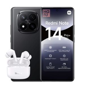 Celular Xiaomi Redmi Note 14 Pro+ 5G 256GB/8GB RAM Negro