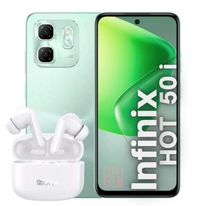 Celular Infinix Hot 50i 256GB/4GB RAM – Verde