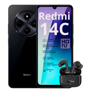 Celular Xiaomi Redmi 14C 256GB/8GB RAM - Negro