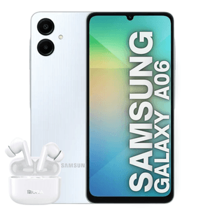 Celular Samsung Galaxy A06 64GB/4GB RAM Blanco