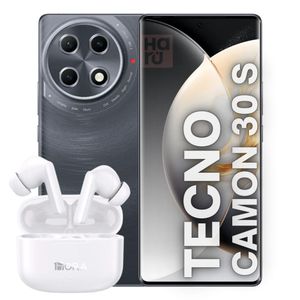 TECNO CAMON 30s 256GB + 8GB Negro