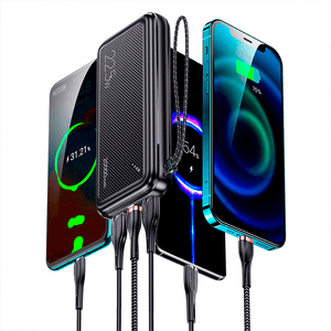 PowerBank Usams Con Cinta 20.000 mAh Negro (US-CD168)