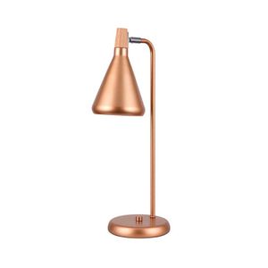 LAMPARA DE MESA CLEMENTINA ORO ROSADO
