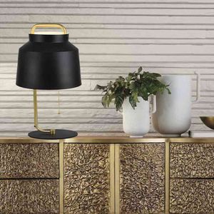 LAMPARA DE MESA MARIE NEGRA