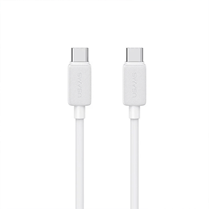 Cable Usams KY Tipo C a Tipo C 60W 1m Blanco (US-SJ691)