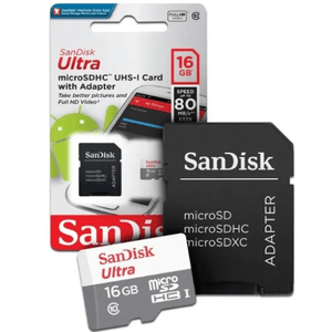 Micro SD Sandisk Almacenamineto 16GB