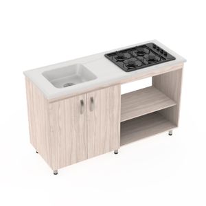 Cocina Vive 150x55 Soder Con Estufa 60x43