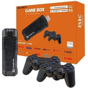 TV Box + Consola De Juegos 2 En 1