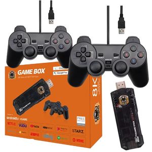 TV Box + Consola De Juegos 2 En 1