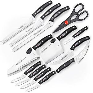 Set De Cuchillos De Acero Inoxidable X13