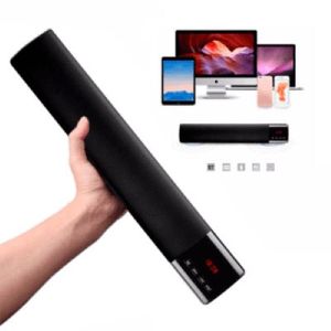 Barra Sonido Parlante 40cm Bluetooth Super Bass Fm Sd B28s Audio Rojo