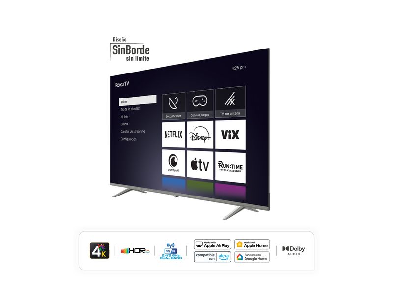 Hyundai Tele Compatible Con Alexa TELEVISOR HYUNDAI 58