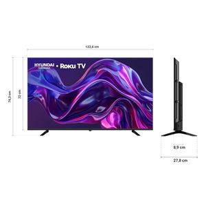 TELEVISOR HYUNDAI 55 PULGADAS (139.7CM) 4K UHD HYLED5527R4KM
