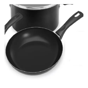 Batería de Cocina 6 Piezas Imusa Antiadherente Tapa de Vidrio Smart 15001067