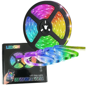 Luces LED Rgb 5 M Con Control 5V + App