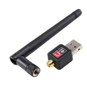 Adaptador Receptor Wifi Usb Inalambrico 1200 Mbps Con Antena