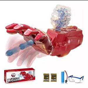 Guante Lanzador Hidrogel Iron Man Hero llumina