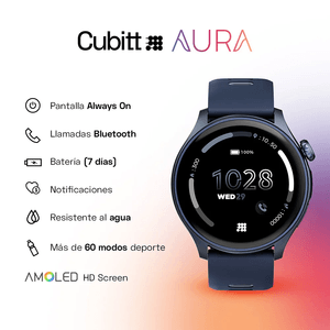 Smartwatch Reloj Inteligente Cubitt Aura 1.43 Pulg. Deepest Blue
