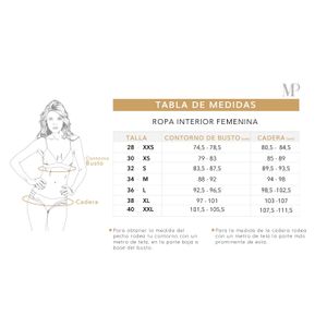 Brasier Adulto Para Mujer FI -Blanco