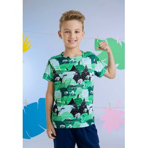 Camiseta Infantil Estampado Mp 6167