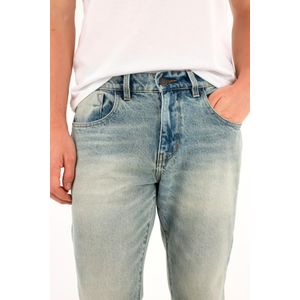 Jean azul Classic tono claro cinco bolsillos para hombre