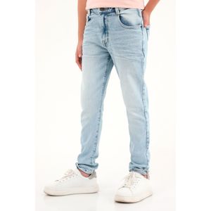 Jean Slim tono acid wash claro para niño